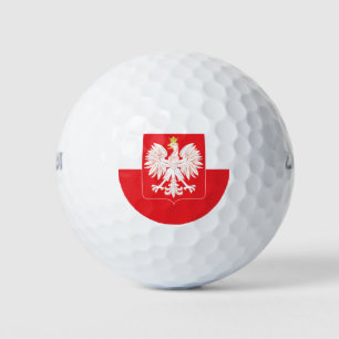 Polish Eagle Red Shield Golf Balls