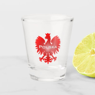 Polish Eagle Shot Glass
