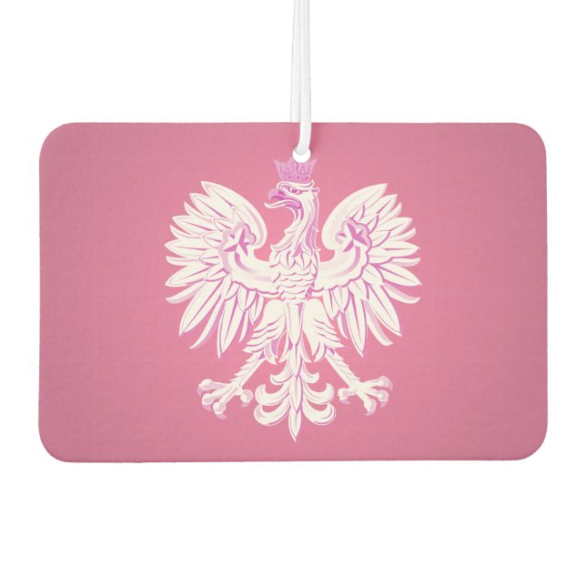 Polish eagle watch car air freshener (Front)