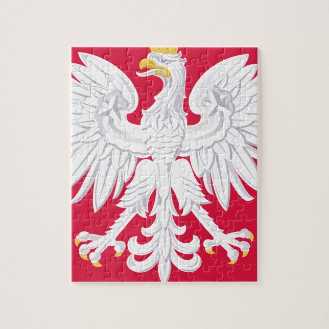 Polish Emblem - Poland Shield - Polska Herb Polski Jigsaw Puzzle (Vertical)