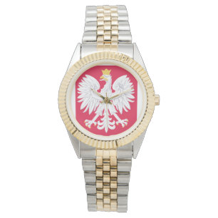 Polish Emblem - Poland Shield - Polska Herb Polski Watch