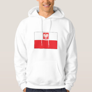 Polish Falcon Flag Hoodie
