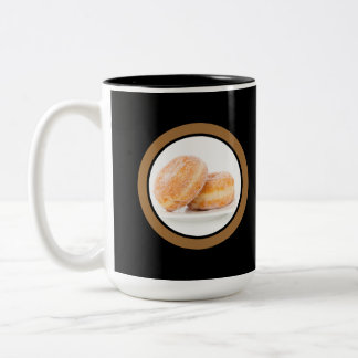 Polish Fat Thursday Happy Paczki Day Two-Tone Coffee Mug