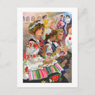 Polish Festival Postcard