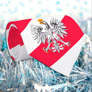 Polish Flag, Eagle Poland, business / sports Tie