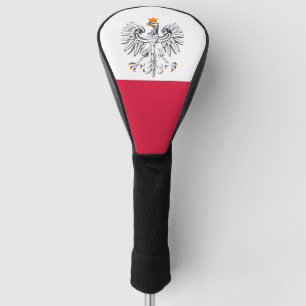 Polish Flag & Golf Poland sport Covers /clubs
