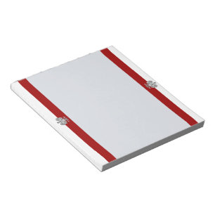 Polish flag notepad