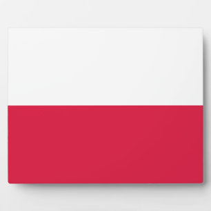 Polish Flag Plaque