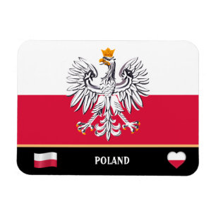 Polish Flag & Poland country travel / Poland Magnet
