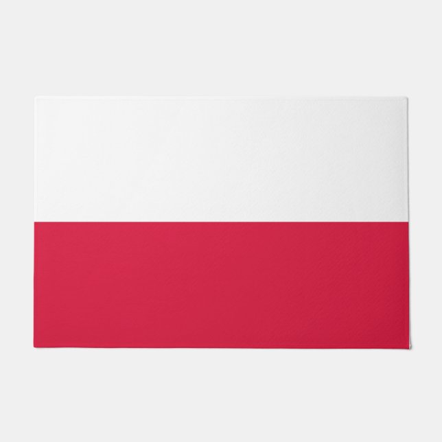 Polish Flag (Poland) Doormat (Front)