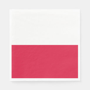 Polish Flag (Poland) Napkin