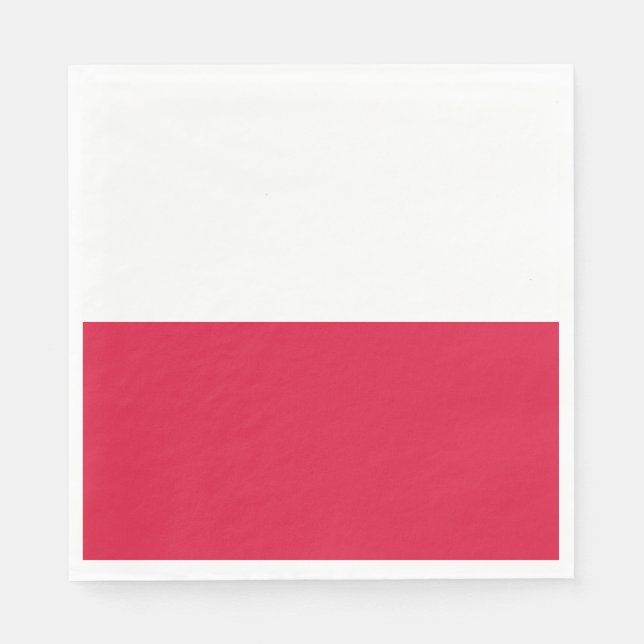Polish Flag (Poland) Napkin (Front)