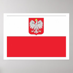 Polish Flag Poster