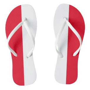Polish Flag Sandals