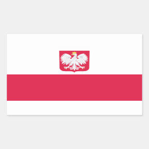 Polish flag Stickers