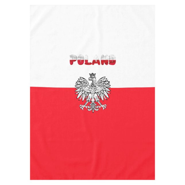 Polish flag tablecloth (Front)