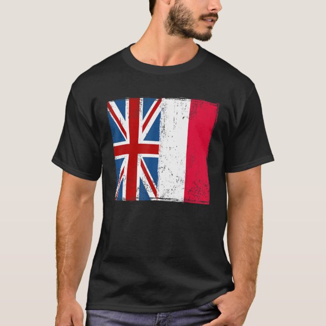 Polish Flag & Union Jack Flag & Polska Ideas For K T-Shirt (Front)