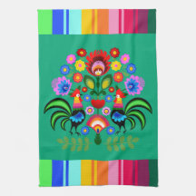 Polish folk art - floral embroidery pattern