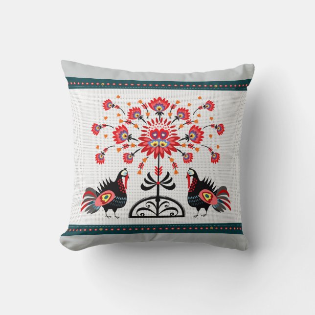 polish folk cushion (Front)