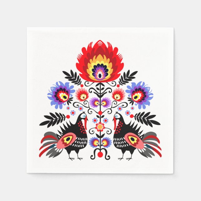 polish folk napkin (Front)