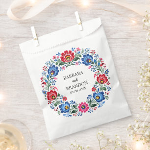 Polish Folk Polska Floral Traditional Vintage Favour Bag