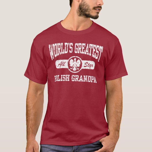 Polish Grandpa T-Shirt (Front)