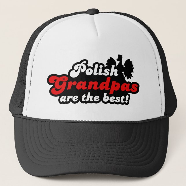 Polish Grandpa Trucker Hat (Front)
