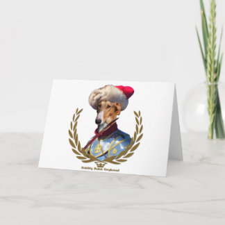 Polish Greyhound-Chart Polski Greeting Card Gift