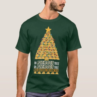 Polish Heritage Funny Oh Pierogi Tree Christmas Co T-Shirt