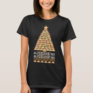 Polish Heritage Gifts Funny Oh Pierogi Tree Christ T-Shirt