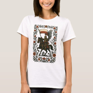 Polish Hussar Folk Art T-Shirt