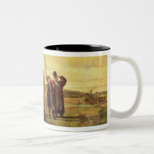Polish Insurrectionists of the 1863 Rebellion (oil Two-Tone Coffee Mug