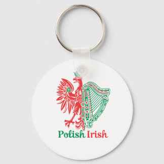 Polish Irish Key Ring
