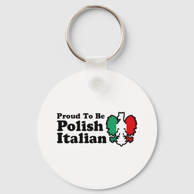 Polish Italian Key Ring (Front)