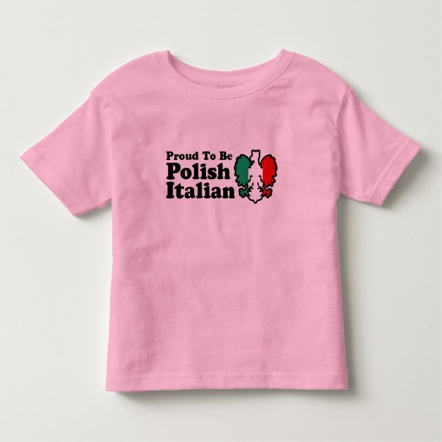 Polish Italian Toddler T-Shirt (Front)