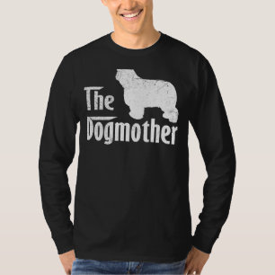 Polish Lowland Sheepdog   Dog Mum Mother's Day T-Shirt