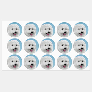 Polish Lowland Sheepdog Painting - Dog Art