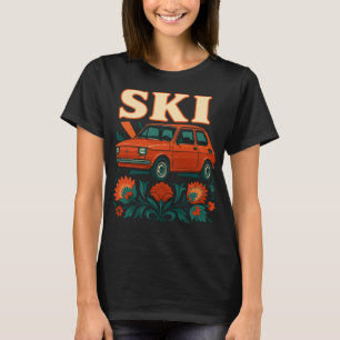 Polish Maluch Retro Folk Art T-Shirt