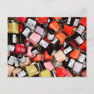 Polish Manicurist Nail Salon Postcard
