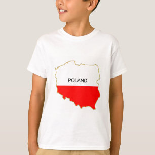 Polish Map png T-Shirt