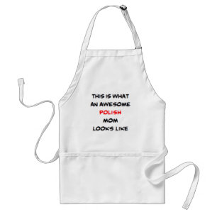 polish mum, awesome standard apron