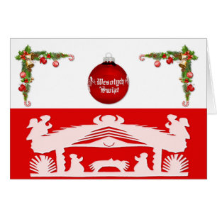 Polish/Polski - Merry Christmas/Wesołych Świąt