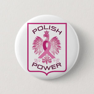Polish Power 6 Cm Round Badge