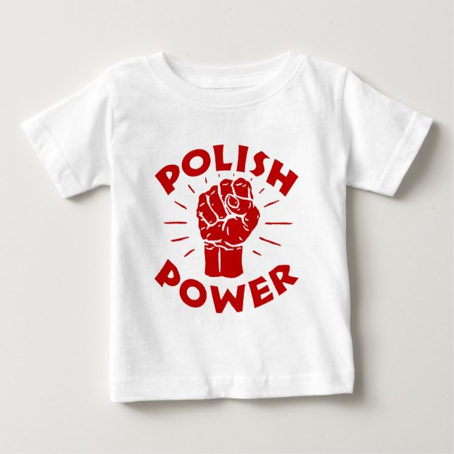Polish Power Baby T-Shirt (Front)