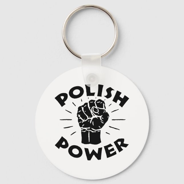 Polish Power Key Ring (Front)