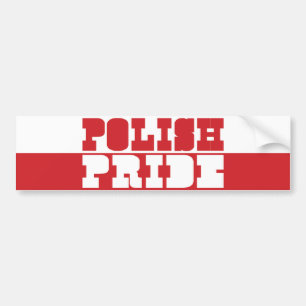 Polish Pride Bumper Sticker