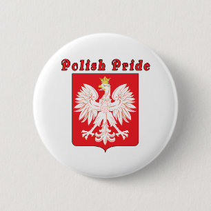 Polish Pride Eagle 6 Cm Round Badge