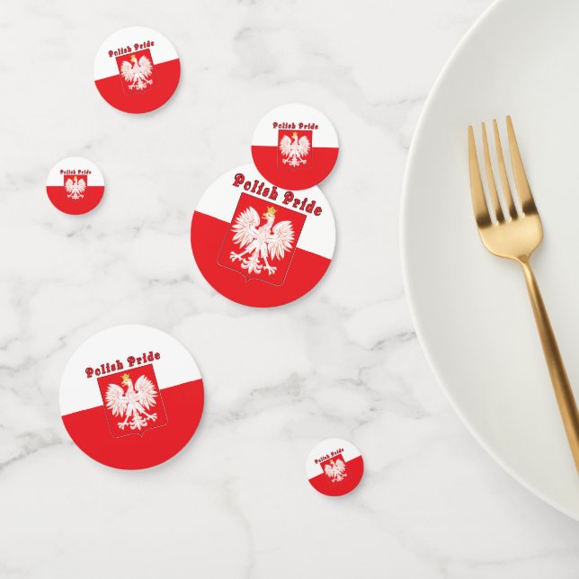 Polish Pride Eagle Confetti (Group)
