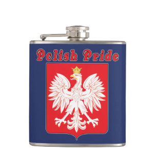 Polish Pride Eagle Hip Flask