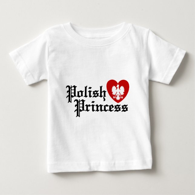 Polish Princess Baby T-Shirt (Front)